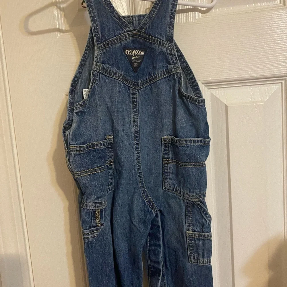 Oshkosh‎ B’Gosh Denim Bib Overalls - 18 months